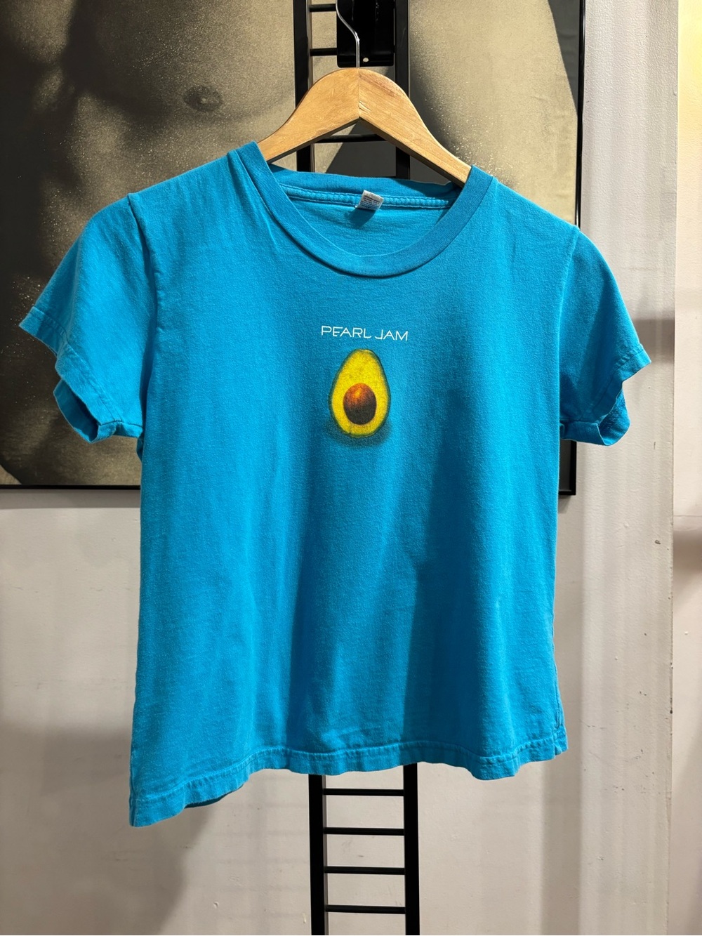 Pearl Jam Avocado Tour Turquoise Concert T shirt Small Size I’ll